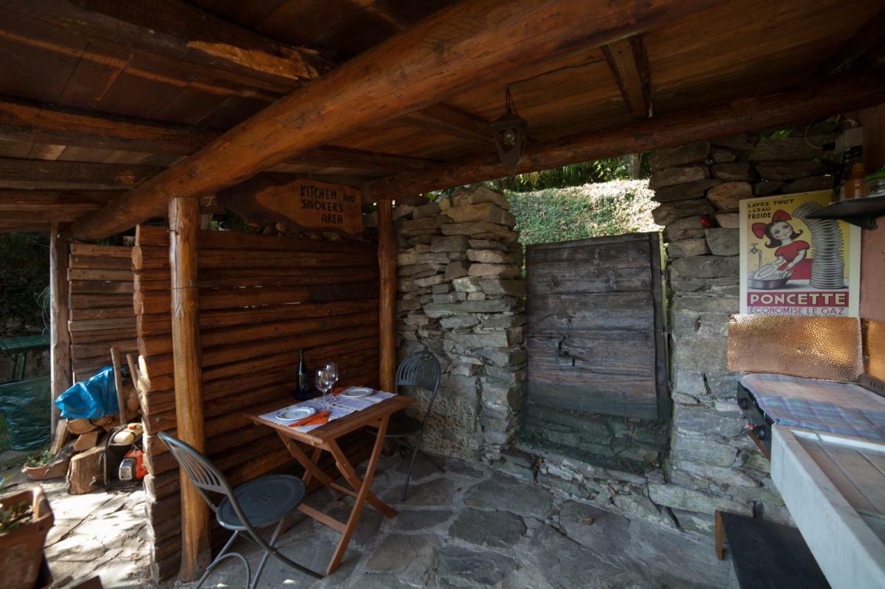 La Vecchia Casa Rosa Lejlighed Cannero Riviera Eksteriør billede