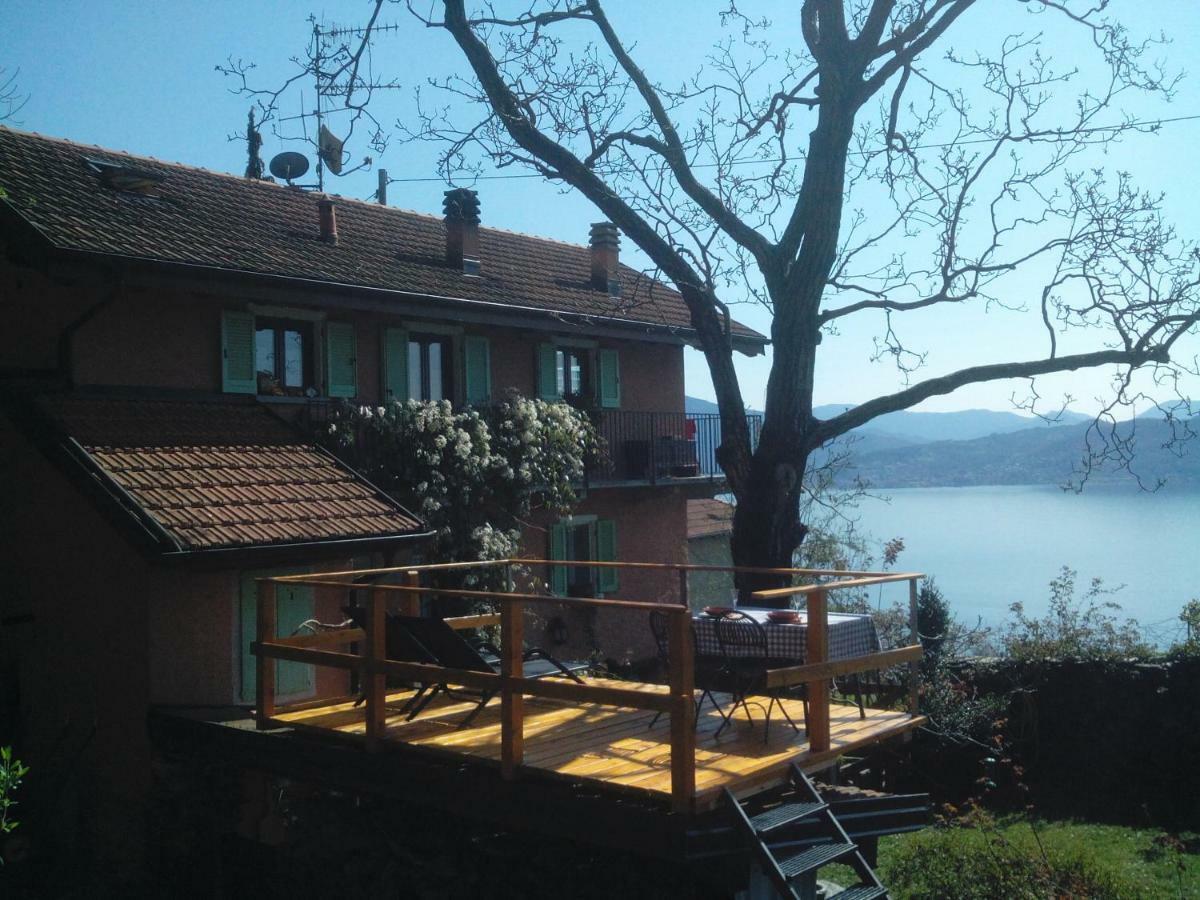La Vecchia Casa Rosa Lejlighed Cannero Riviera Eksteriør billede