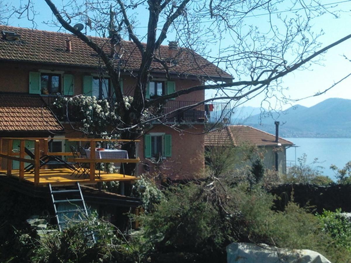 La Vecchia Casa Rosa Lejlighed Cannero Riviera Eksteriør billede