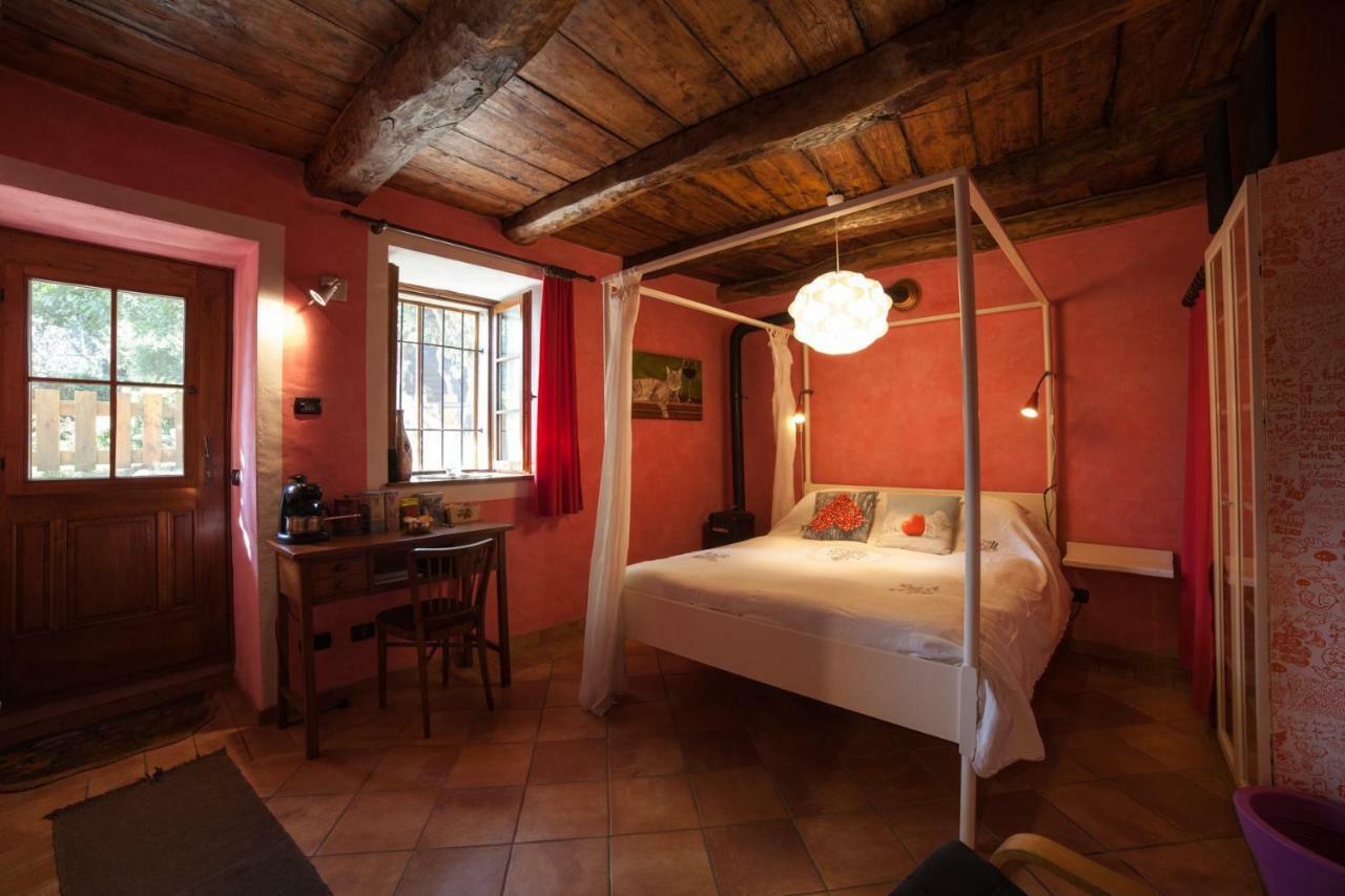 La Vecchia Casa Rosa Lejlighed Cannero Riviera Eksteriør billede